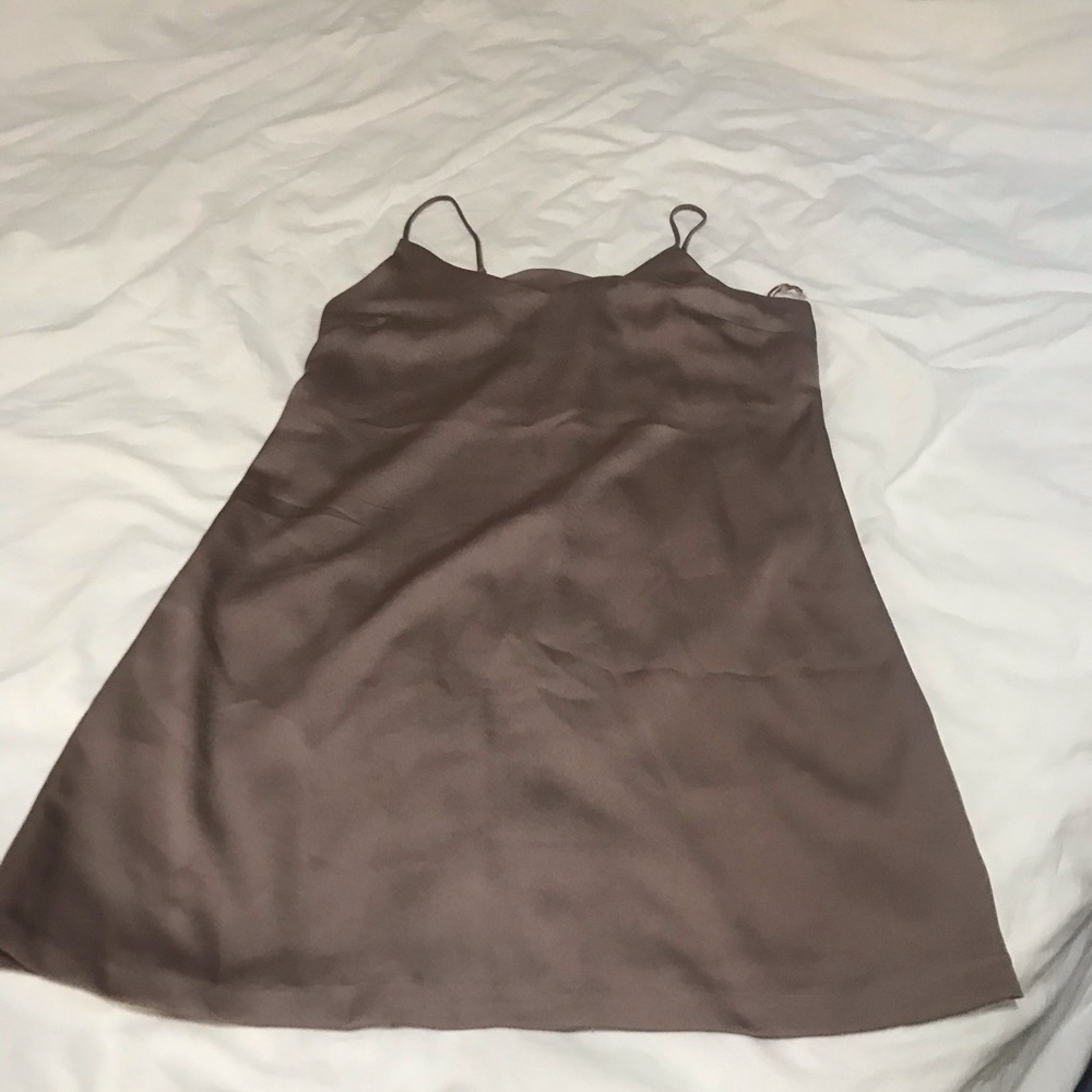 FREE WITH THE BUNDLE 
Dynamite Silky Mini Dress